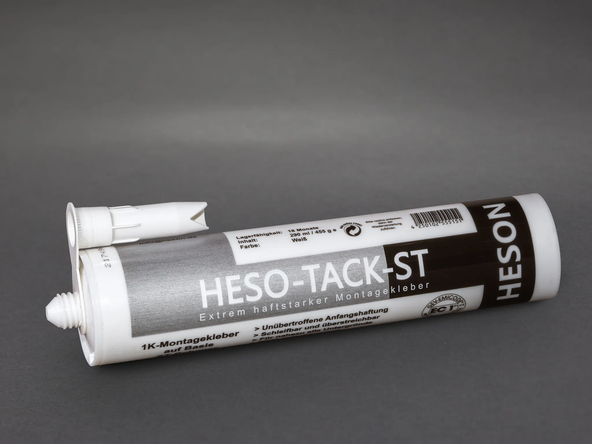 Montagekleber HESO-TACK ST auf Polyrmerbasis 290 ml