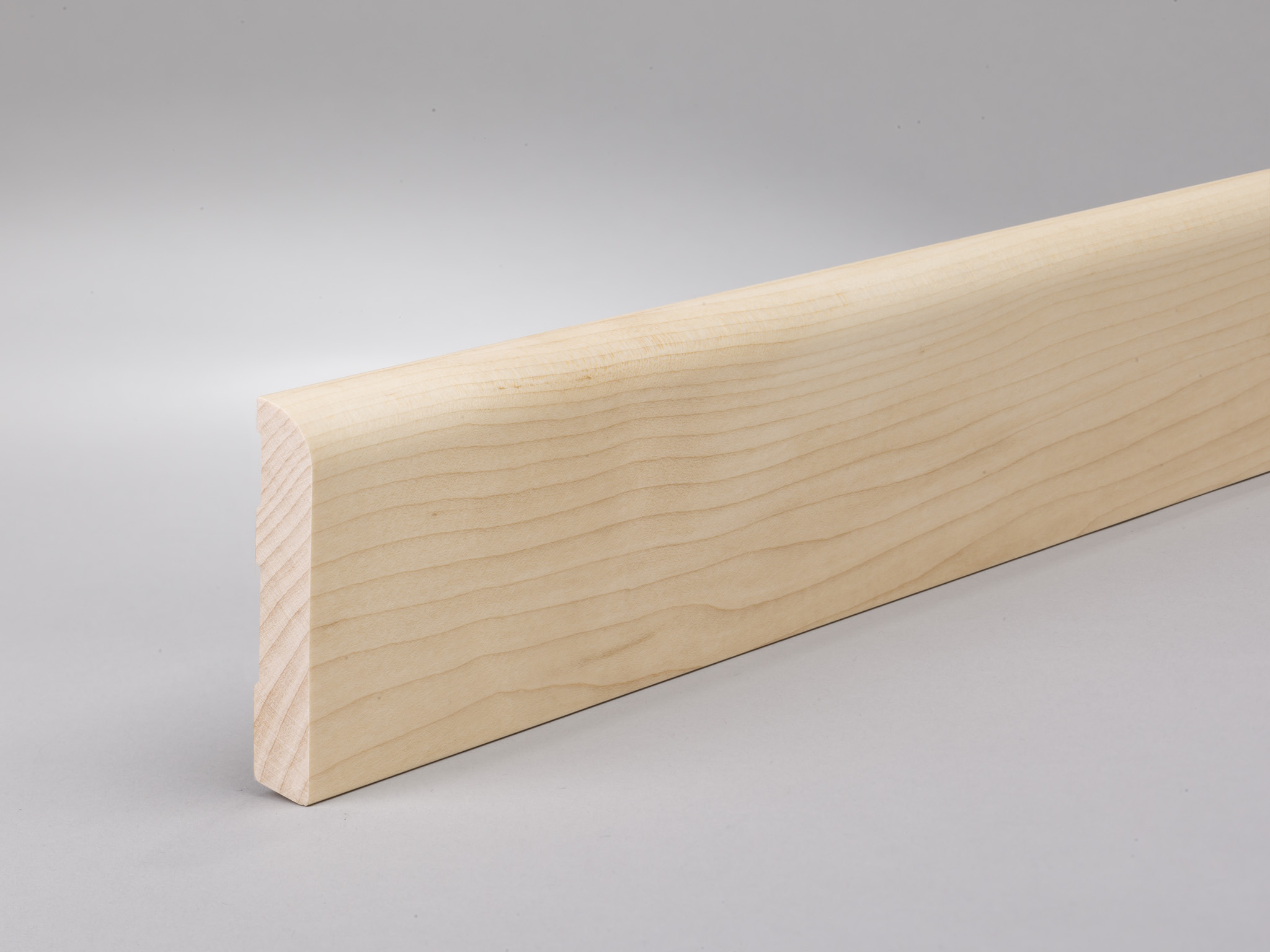 Ahorn 60x11 mm Oberkante abgerundet