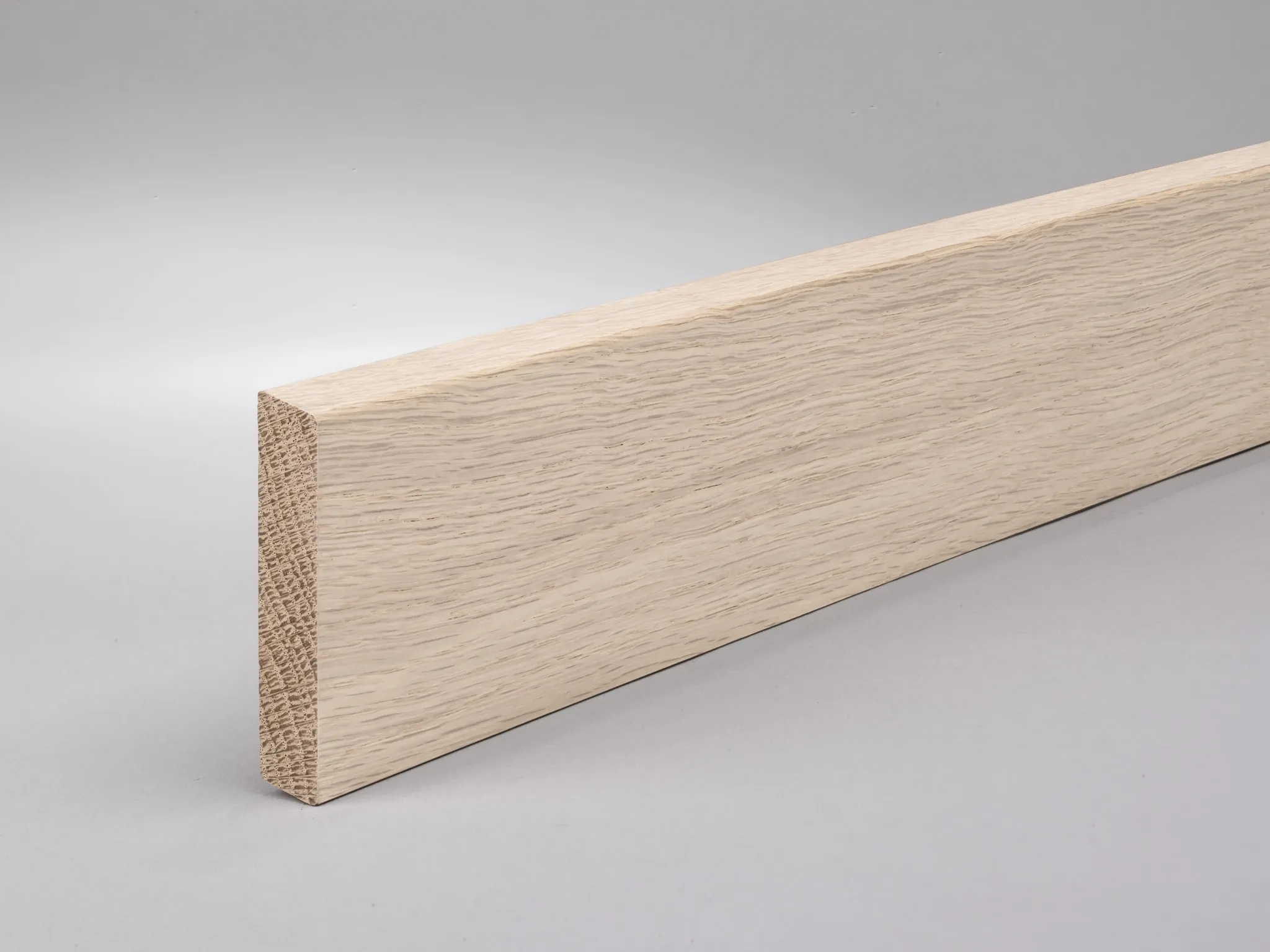 Eiche weiß (Optik) 60x11 mm Oberkante abgeschrägt