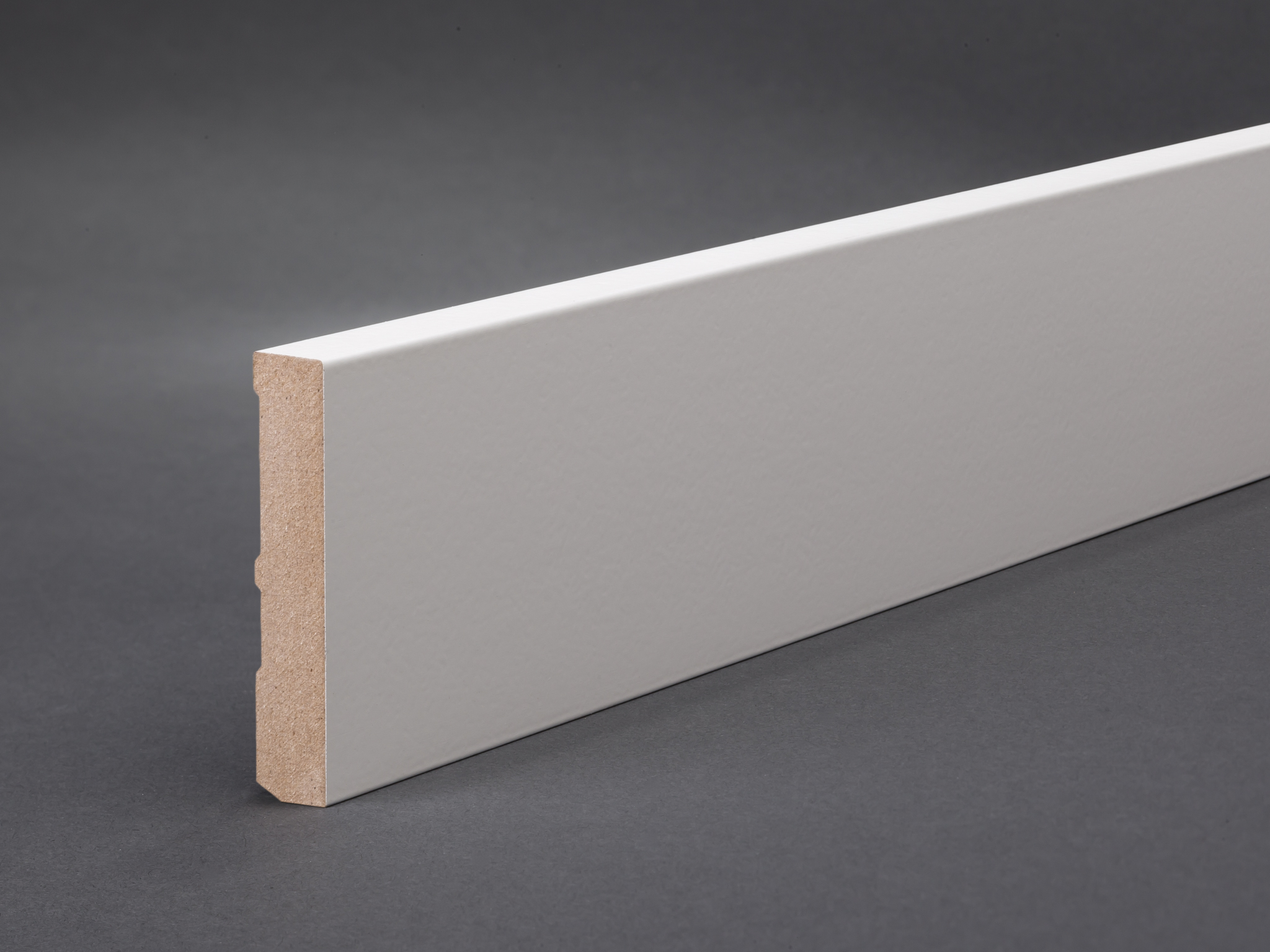 MDF 60x12x2400 mm Oberkante gerade (ohne Folie)